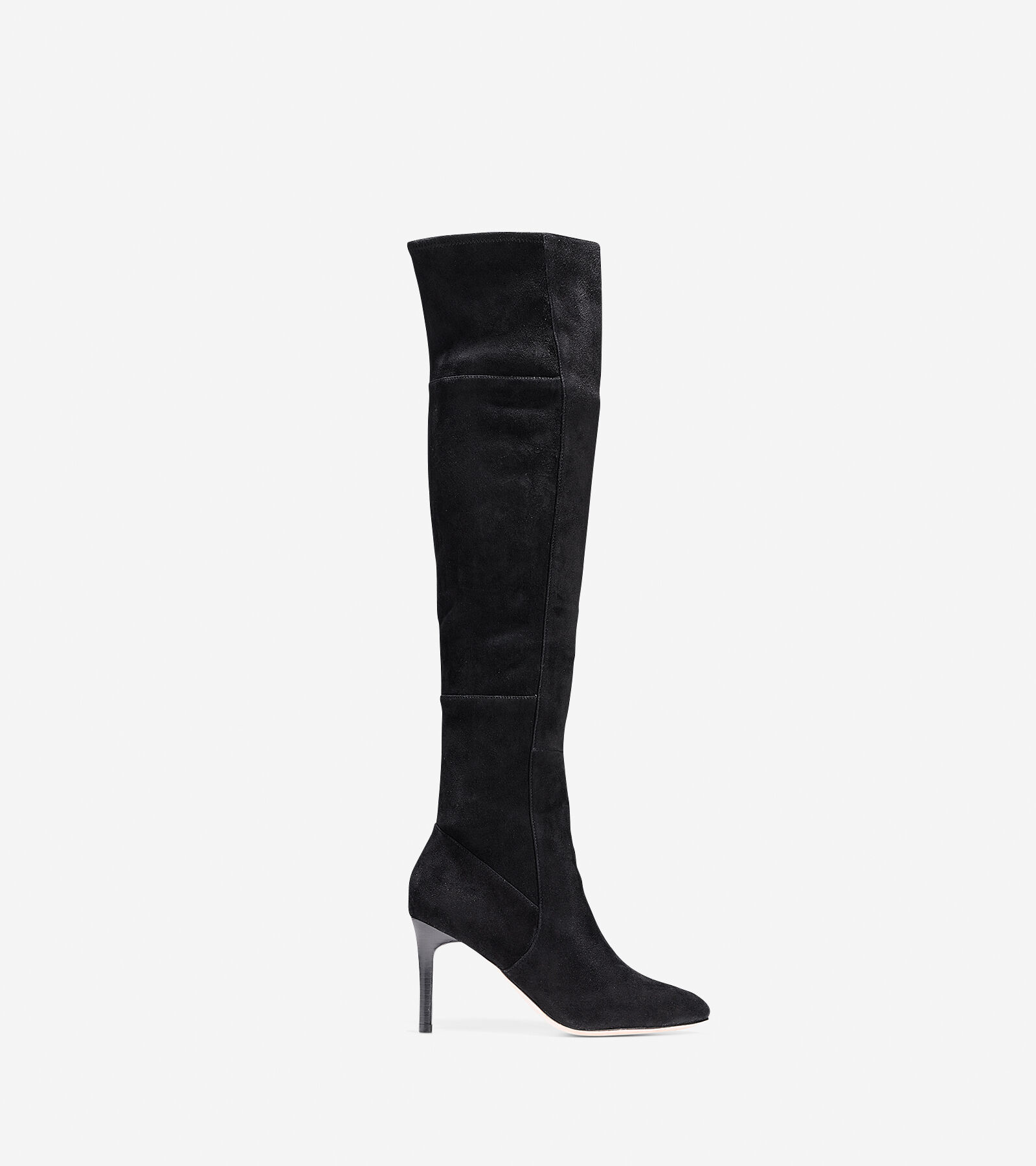 Suede Over The Knee High Heel Boots NlYPBSmg